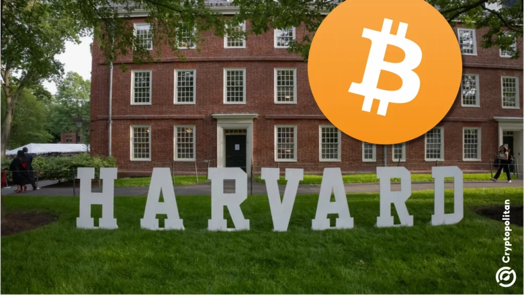 Harvard cuts stake in BlackRock’s BTC ETF as crypto deleverage extends into Q1