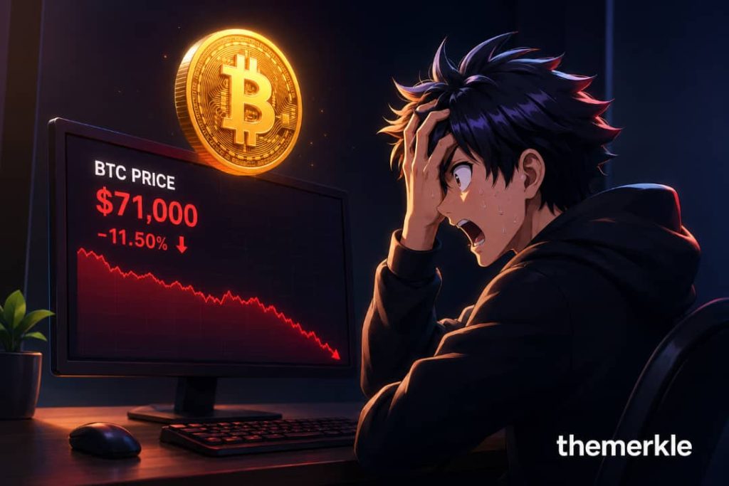 Crypto Trader Accused Of Fake $6M Loss On Bybit Demo Account During Record Short Liquidation The Merkle logo
