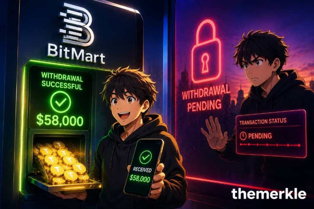 User Just Got $58,000 Back From BitMart While Thousands Are Still Waiting The Merkle logo